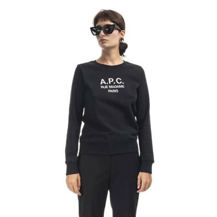 A.p.c., Bluza Tina Coezd-F27561 Czarny, Kobieta, Rozmiar: M