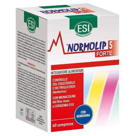 Esi Normolip 5 Forte 60 Compresse - Integratore Colesterolo