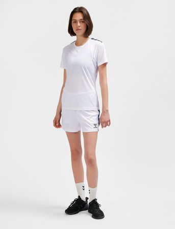 Hummel Hmlauthentic Pl Jersey S/S Woman - White - XL