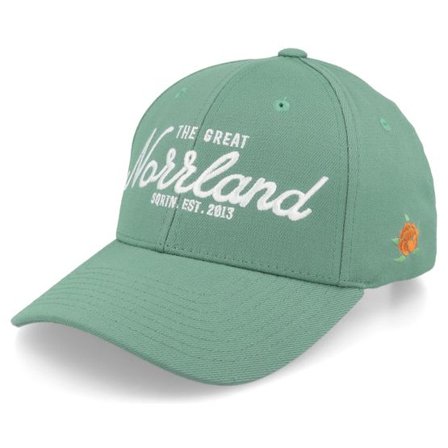 SQRTN - Grön adjustable Keps - Great Norrland Hooked Cap Shadow Green Adjustable @ Hatstore