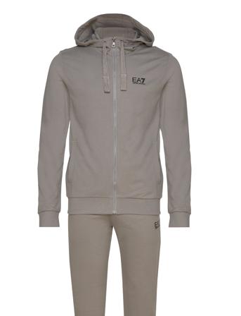 Jerseywear Sweat-shirts & Hoodies Tracksuits - SETS Grå EA7*Betinget Tilbud