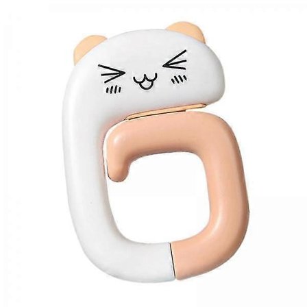 6x Bärbar Väskhållare för Bord Utomhus Väskkrok för Skrivbord Kontor Hud