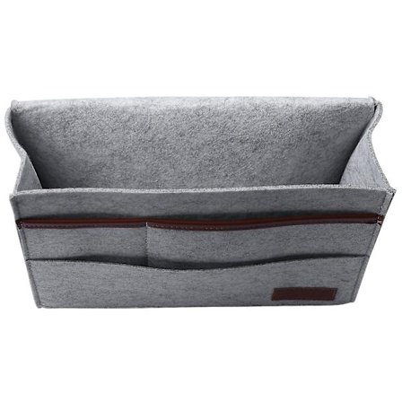 Filtet Sengekant Opbevaringspose - Sengekant Opbevaringslomme Organizer Til Soveværelse, Kollegieværelse