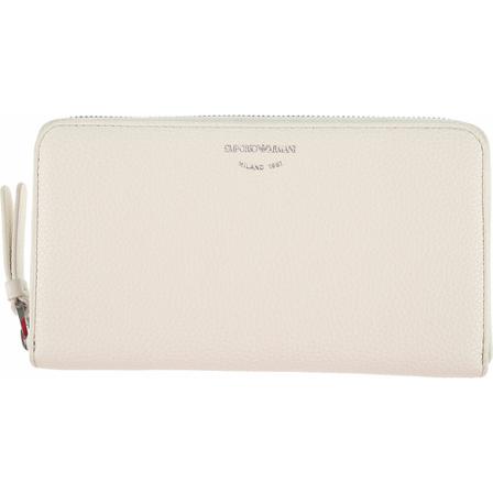 Emporio Armani Wallets Cardholders Hvid, Dame Punge og Kortholder, Størrelse: ONE Size