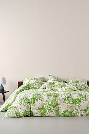 Jotex - Påslakanset Dubbelsäng Ekologisk Grön ANNA - Köp Dubbelsäng hos Jotex