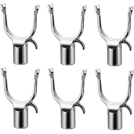 6 stk. frugtgrene, metaltrægrenstøtte, holdbare grenstøtter, plantesupport træstøtte, støtte ramme til stærke grene