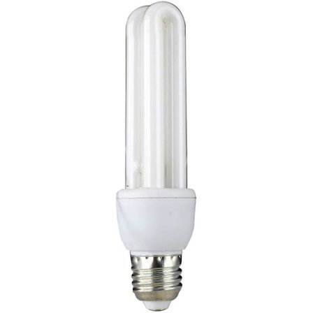 4 stk. E27 Spiral Tre-farvet 2u 20w Energibesparende Pære Super Lys U-formet Energibesparende Lampe (FMY)