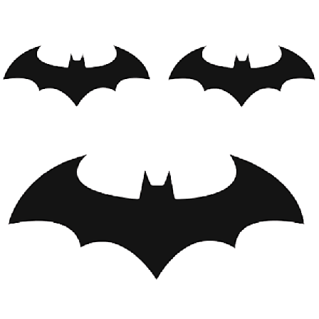 Väggdekor - Batman logo