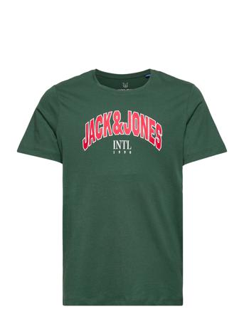 Jorcircle Tee Ss Crew Neck Fst Jnr T-shirt Grøn Jack & J S