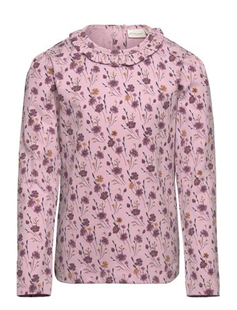 Minymo T-Shirt Ls Aop - Purple - 104