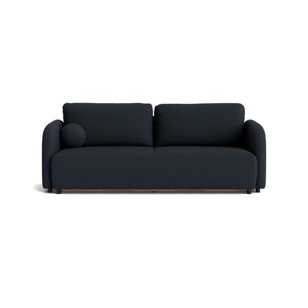 Arezzo 3 Personers Sovesofa m. Opbevaring - Loop Mørkeblå - Komfortabel Bonell Madras - 237x107x93cm - Perfekt til Gæster & Hverdag