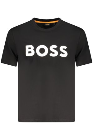 Hugo Boss T-shirt Maniche Corte Uomo Nero
