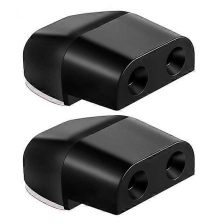 2 stk. Bil Vildtfløjter Dyreadvarsel Auto Advarselsfløjter System Alarm Dobbelt Konstruktion Vildtfløjter Enhed Til Bil Lastbil Autocamper