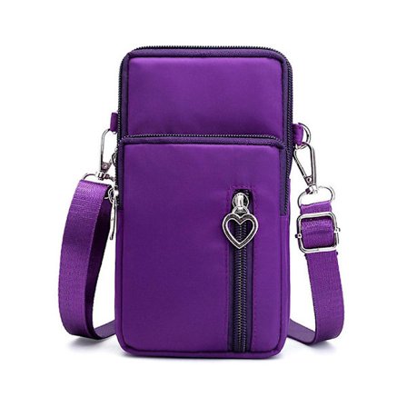 19 cm mobiltelefon pung lommebok crossbody veske mote sport skulder vesker armbånd veske telefon deksel veske for kvinner menn gaver DB