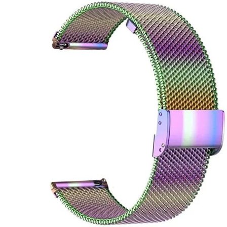 22mm 20mm Metallinen Kellonranneke Garmin Vivoactive 3 4 5 Forerunner 245 645 158 55 165 745 965 255 256 Rannekoru Venu 3 2 SQ2Music Värikäs