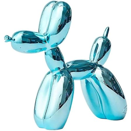 Harpiks Hundestatue Ballon Hundeskulptur Moderne Dekoration Til Stue Og Kontor