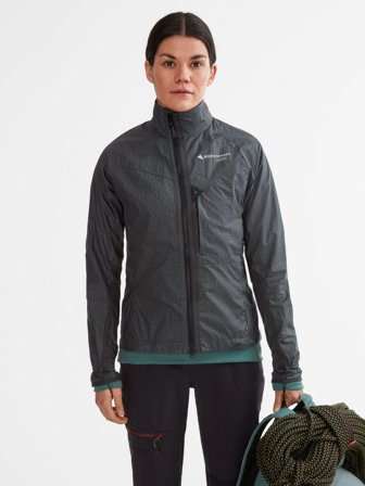 Klättermusen Ansur Wind Jacket Women's's - Raven Copper - Women's - S