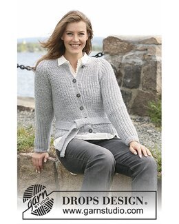 Strikkeopskrift Trøje - Drops Design