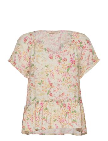 Hannah Blouse Blouses Short-sleeved Monivärinen/Kuvioitu ODD MOLLY