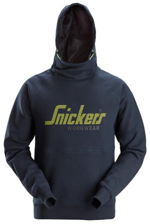 Snickers Workwear 2845-9500 Hettegenser med logo, marineblå Marineblå, Klær