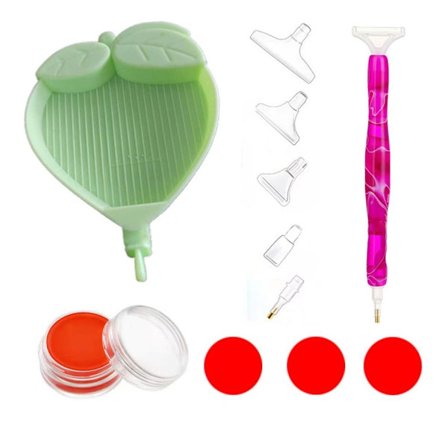 Diamant-malerbakkesæt Diamant-malepen SÆT 1 SÆT 1