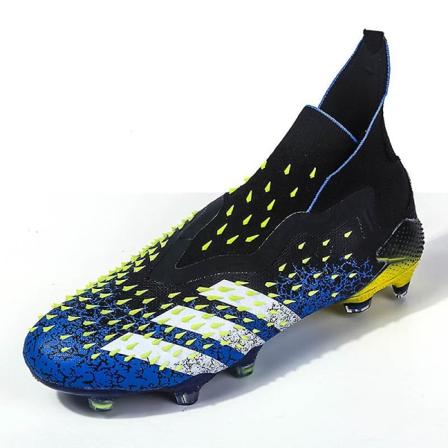 Fotballsko Men's Assassin 15 Low-top Tf Broken Nails Barnespill Treningssko Ag Lange negler Kunstgress Skinn Fotballsko blue 34