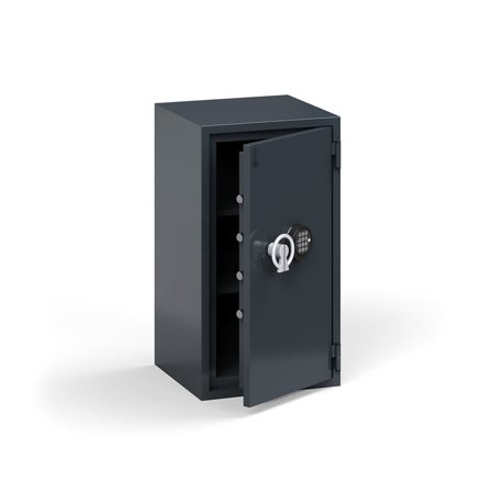 Fire/burglary protection cabinet PROTECT, code lock, 800x440x420 mm