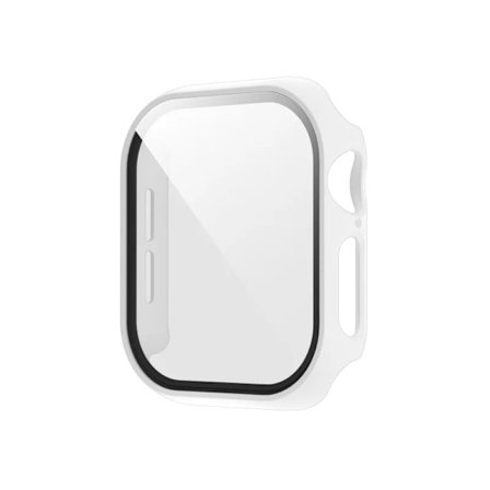 Härdat glas + Skal kompatibelt Apple Watch Ultra 3 2 49 45 41 40 44 42 46mm PC Stötfångarskydd kompatibelt iWatch 11 10 SE 9 8 7 6 5