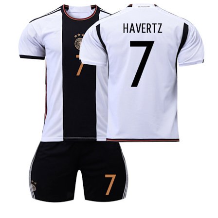 22 Tyskland tröja hemmaplan NO. 7 Havertz tröja