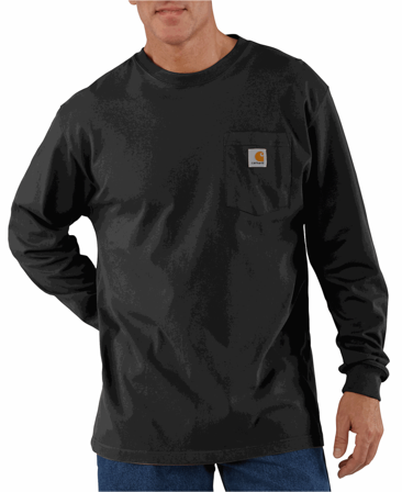 Carhartt Workwear Carhartt M's Workwear Pocket L/S T-Shirt Black