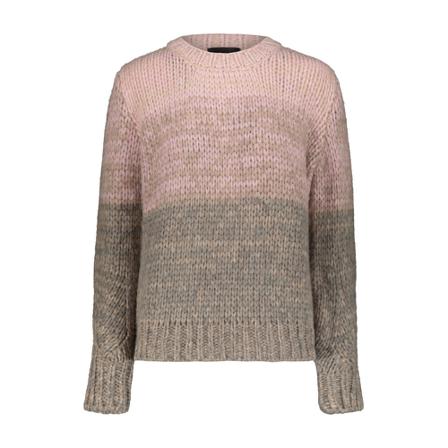 Roberto Collina, Round-neck Knitwear Roze, Dames, Maat:S