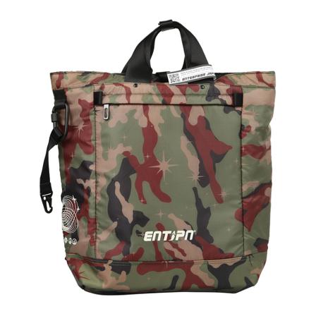 Enterprise Japan, Logo-print backpack Groen, Heren, Maat:ONE Size