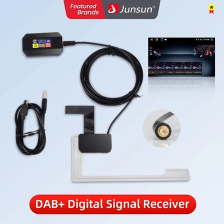 DAB+ Antenne med USB-adapter til Android bilradio GPS-signalmodtager til Junsun DVD biltilbehør