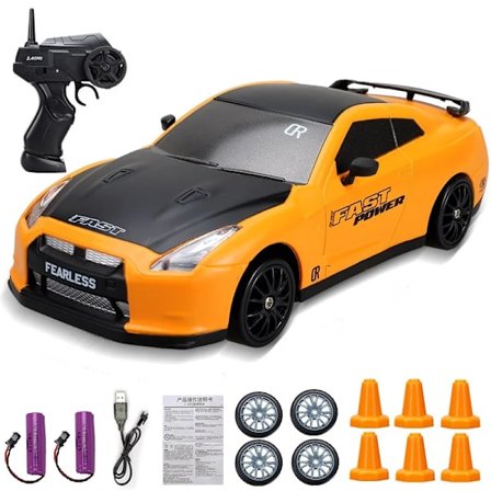 2.4G nopea drift Rc-auto 4WD lelu kaukosäädin AE86 malli GTR ajoneuvo auto RC kilpa-autot lelu lapsille joululahjat