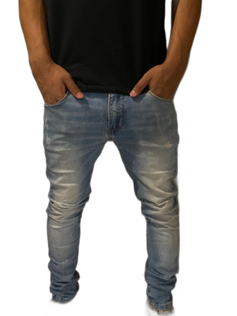 Ripped slim fit jeans