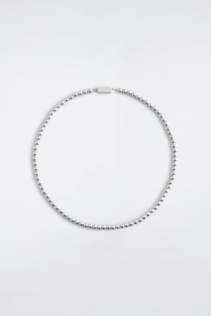 COS Beaded Necklace in Silver-coloured - Men