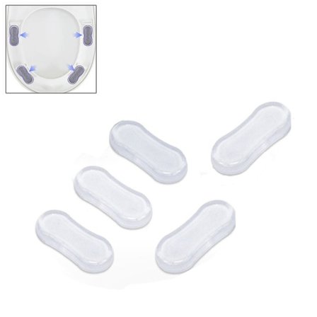 5 deler Toalettsete Bidet erstatningsstøtfangere