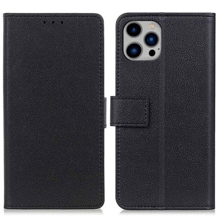 Textured iPhone 14 Plus Fodral - Svart