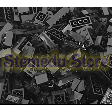 125g rakennuspalikat Bulk Erä - Värilajiteltu palikat ja lautaset, yhteensopiva Legojen kanssa