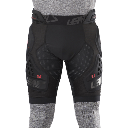 Protektorenshorts Leatt 3DF 5.0 Schwarz S
