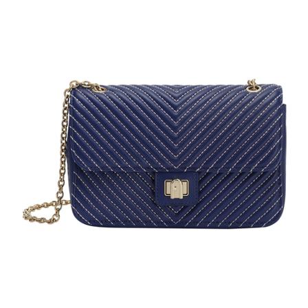 Furla Cross Body Tass , Blauw , Dames , Maat: ONE Size Schoudertassen