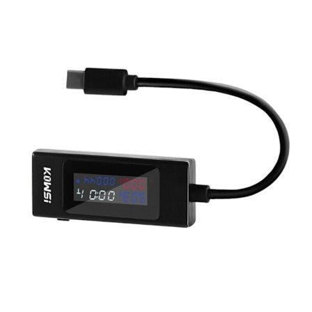 Type-C Tester Kaksisuuntainen testeri MUSTA