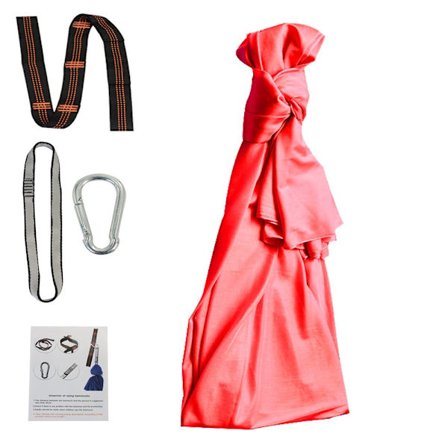 Ny Aerial Yoga Swing Set & Hammock Kit för Flexibilitet & Smärtlindring