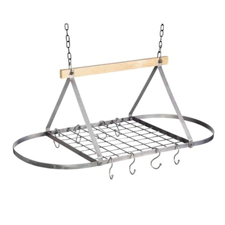 Industrial Kitchen Ceiling Hanging Pot & Pan Rack