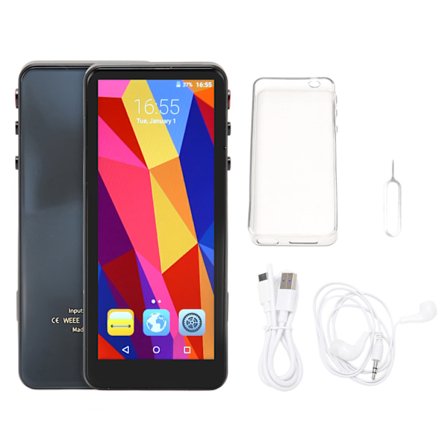 Portabel MP4-spelare för Android 4 tum Full pekskärm HD Brusreducering 8 kärnor Bluetooth WiFi MP4-spelare