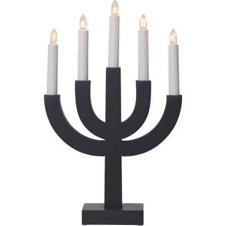 Star Trading - Adventstake 219-63 Selma Grå 5Ljus Grå