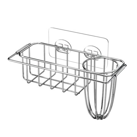 2-i-1 Diskställ för Diskborste och Rostfritt Stål Svamp No-D