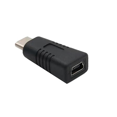Mini USB Hona till Typ C Hane Adapter Antikorrosion Portabel Telefonkonverterare SZRH A-F