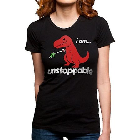 Ostoppbar T-rex t-shirt (medium)