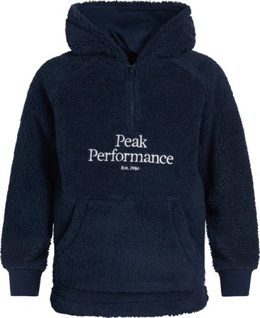 Peak Performance Junior Original Pile Half Zip Children Mid layer tops Blue 140